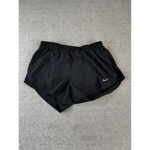 Nike Shorts Womens Small Black Dri-FIT Running 3 Inch Inseam Workout Gym Active